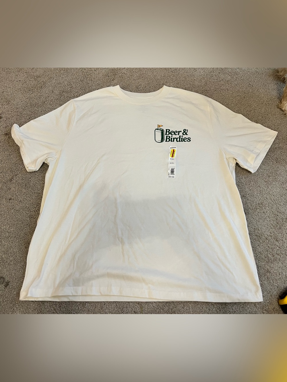 Sonoma Cream 'Beer & Birdies' Short Sleeve Tee